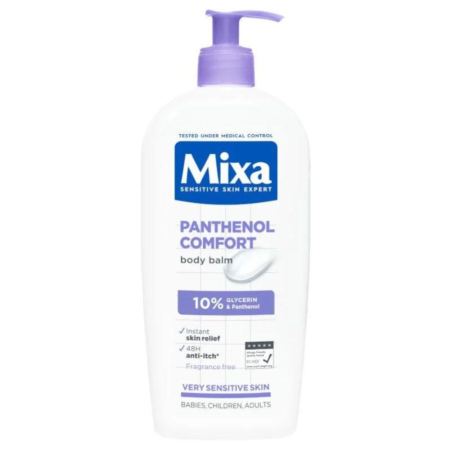 Mixa Panthenol Comfort umirujući balzam za telo za osetljivu kožu za bebe, decu i odrasle 400ml