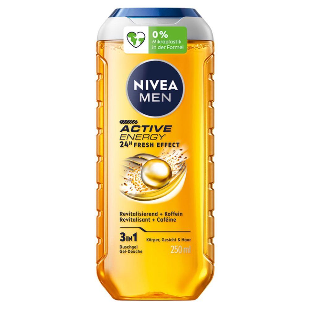Nivea Active Energy muški gel za tuširanje - 250ml