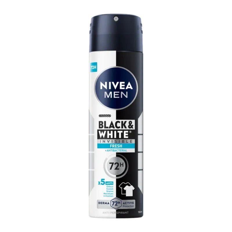 NIVEA MEN Black & White Fresh – Dezodorans u spreju - 150 ml