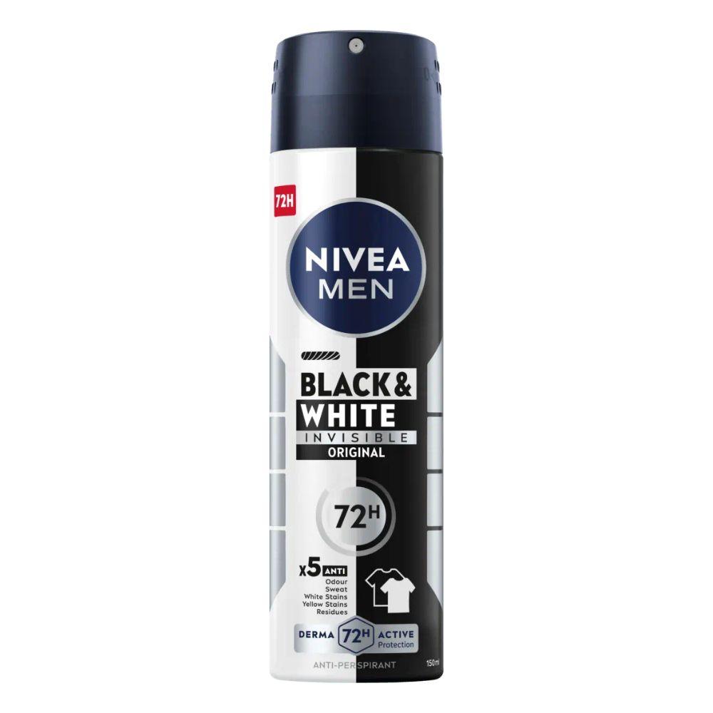 Nivea Men Black & White Invisible Original dezodorans u spreju - 150ml