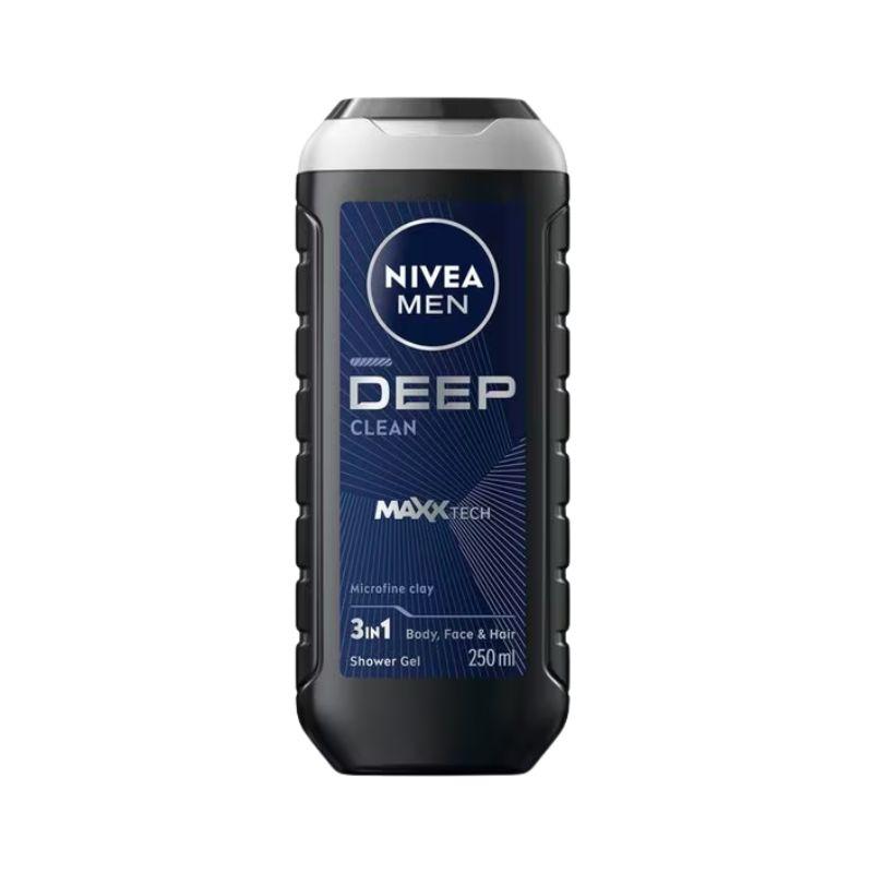 NIVEA MEN Deep Clean – Gel za tuširanje - 250 ml