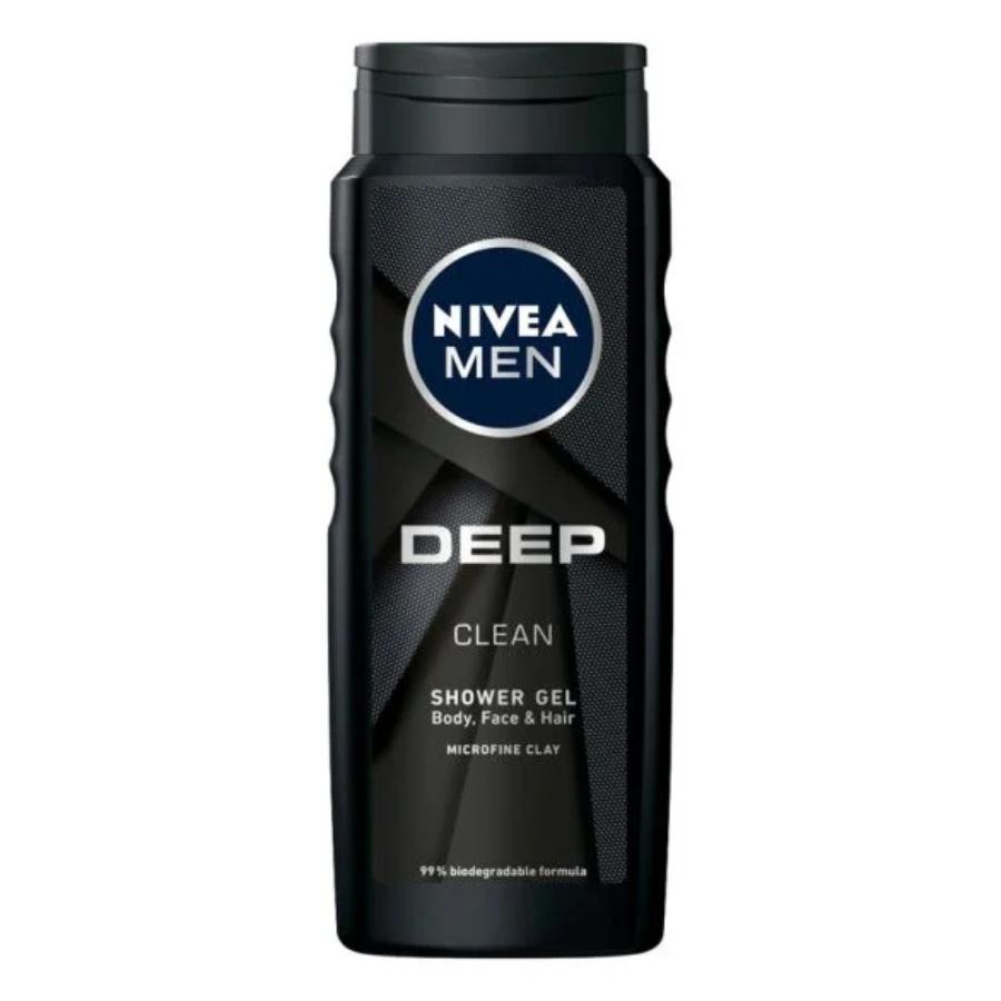 NIVEA MEN Deep gel za tuširanje za muškarce 500 ml