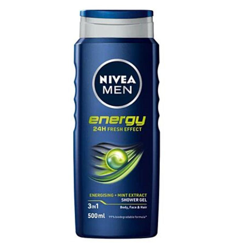 NIVEA MEN Energy – Gel za tuširanje - 500 ml