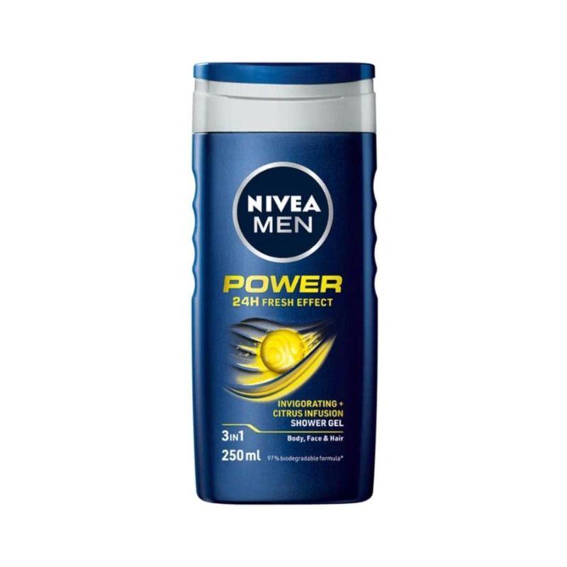 NIVEA MEN Power Refresh – Gel za tuširanje - 250 ml