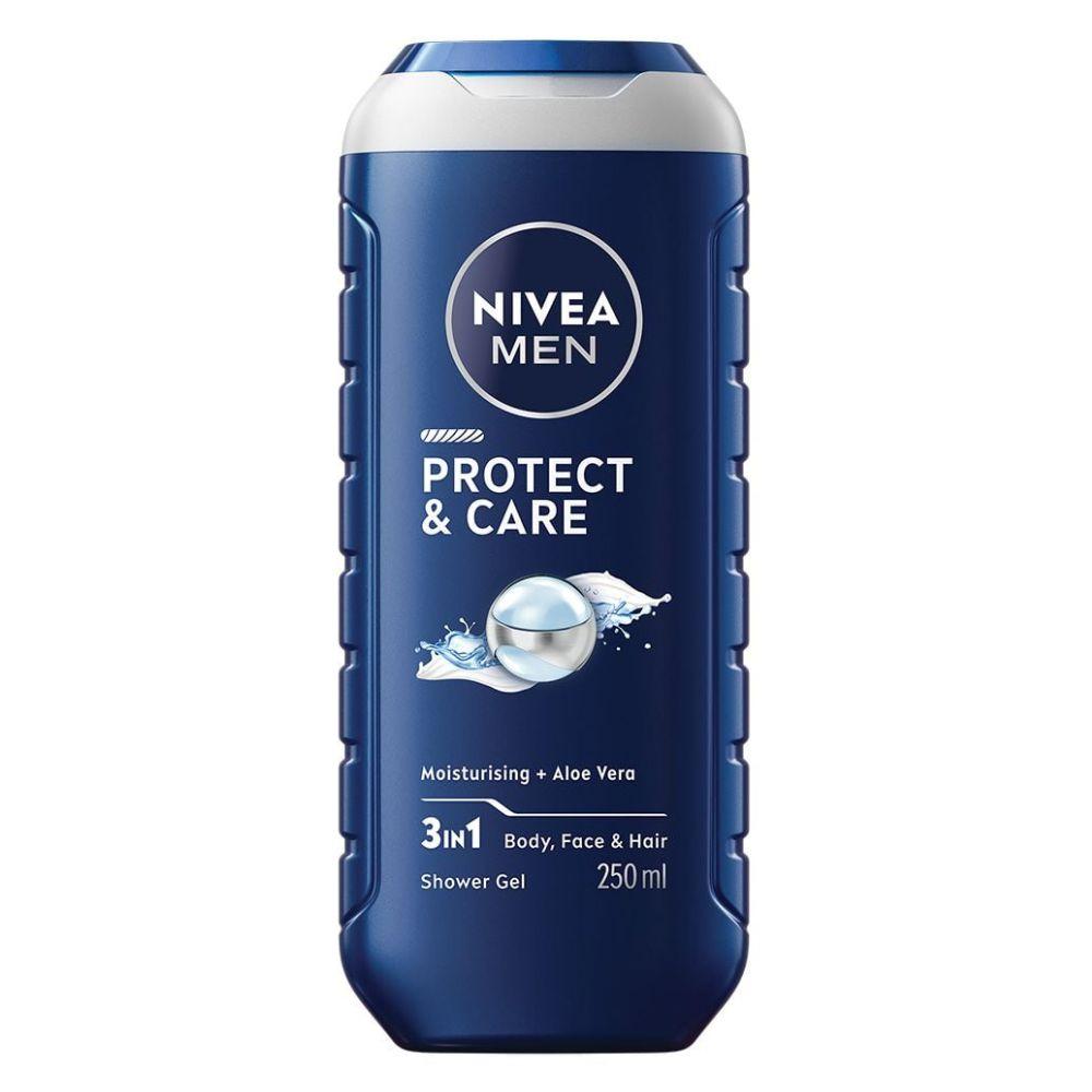 NIVEA MEN Protect & Care gel za tuširanje za muškarce - 250 ml