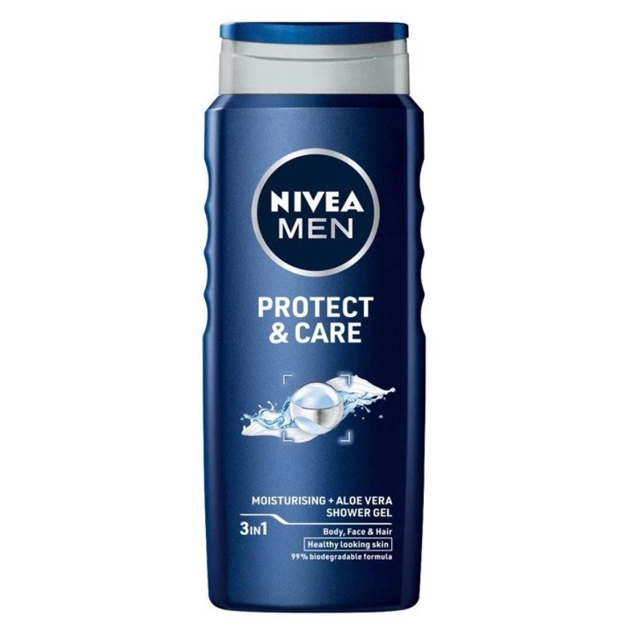 NIVEA MEN Protect & Care gel za tuširanje za muškarce  500 ml         