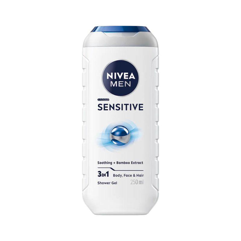 NIVEA MEN Sensitive – Gel za tuširanje - 250 ml