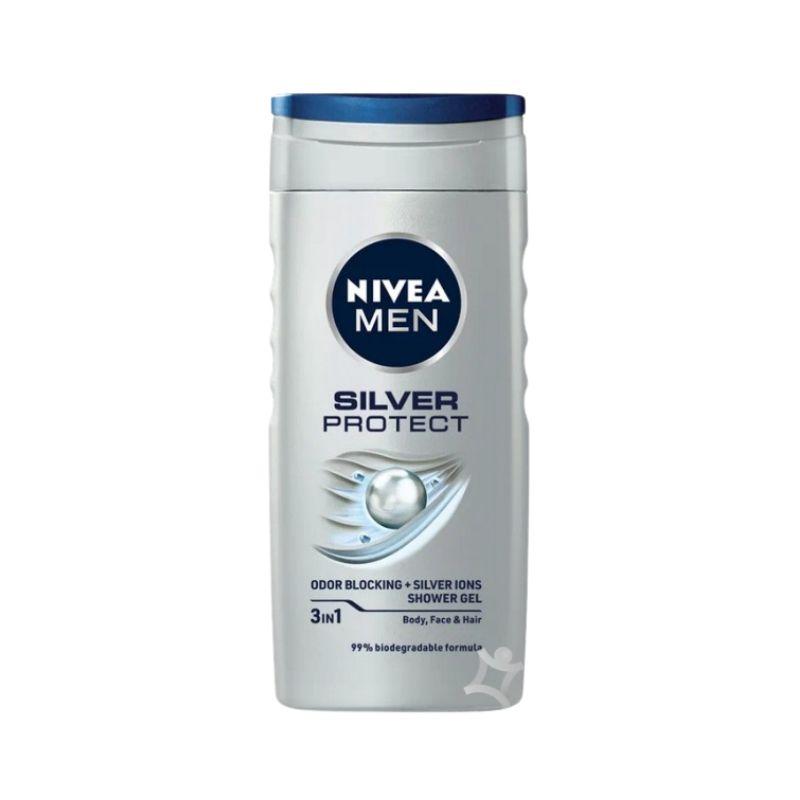 NIVEA MEN Silver Protect gel za tuširanje za muškarce 250ml