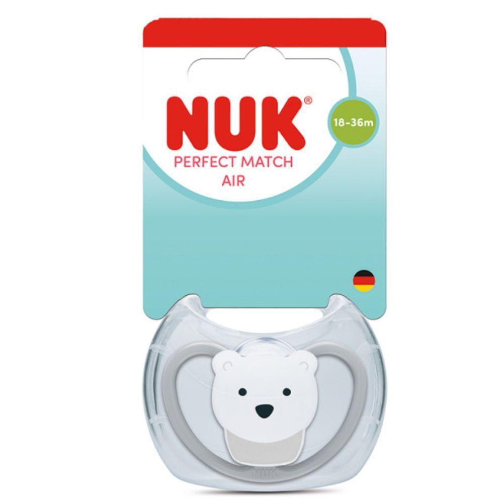 NUK Perfect Match Air silikonska duda varalica 18-36 meseci