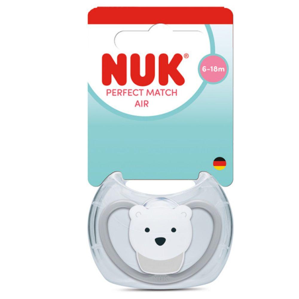 NUK Perfect Match Air silikonska duda varalica 6-18 meseci