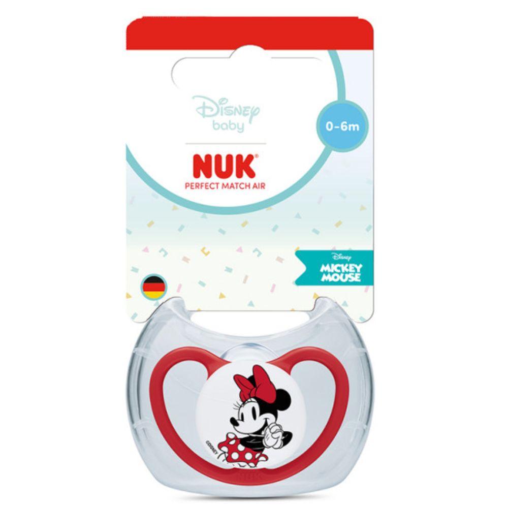 NUK Perfect Match Air silikonska duda varalica Mickey Mouse 0-6 meseci