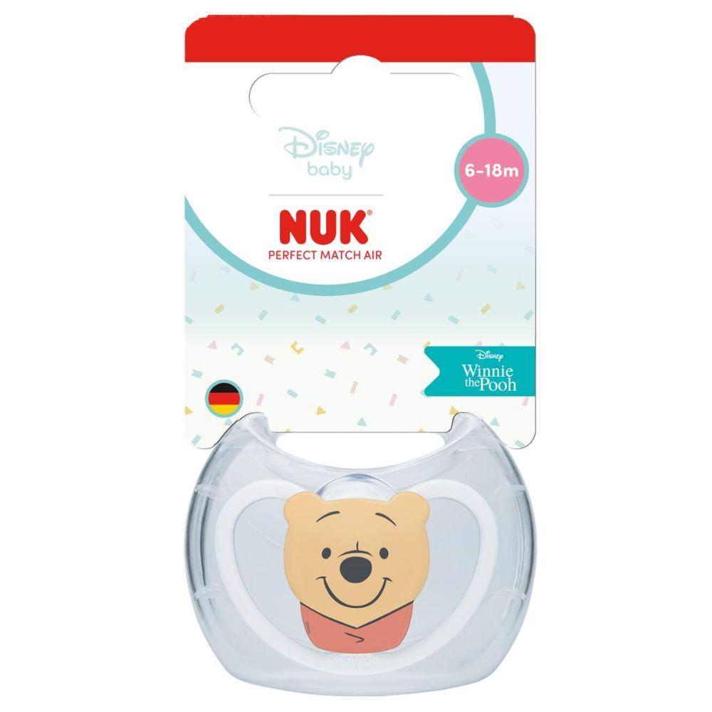 NUK Perfect Match Air silikonska duda varalica Winnie the Pooh 6-18 meseci