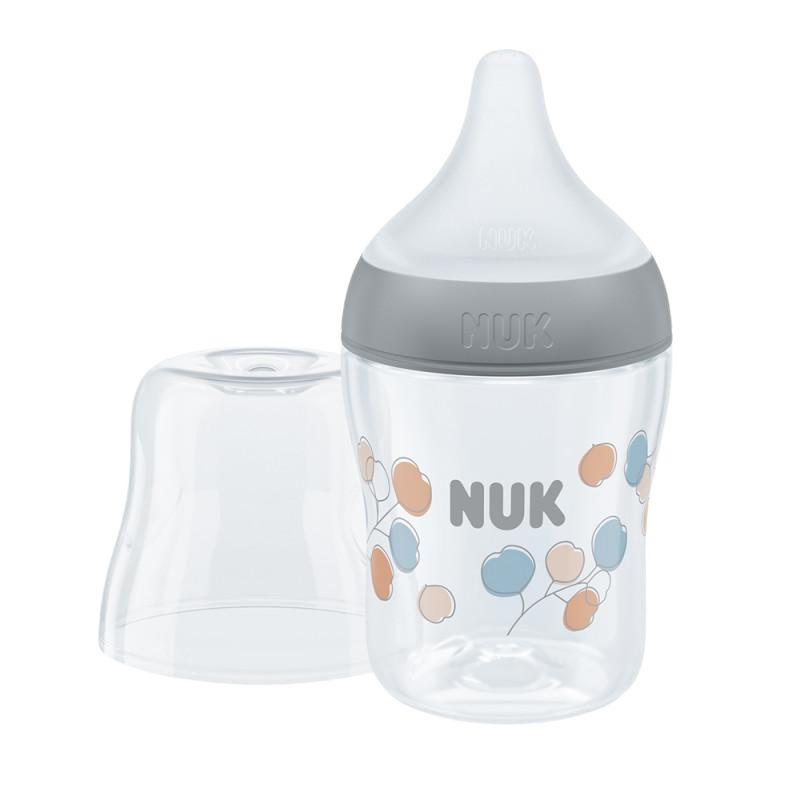 NUK Perfect Match plastična flašica sa indikatorom temperature 150 ml S (0+ meseci)