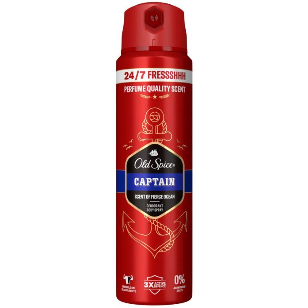 Old Spice Captain dezodorans u spreju 150ml