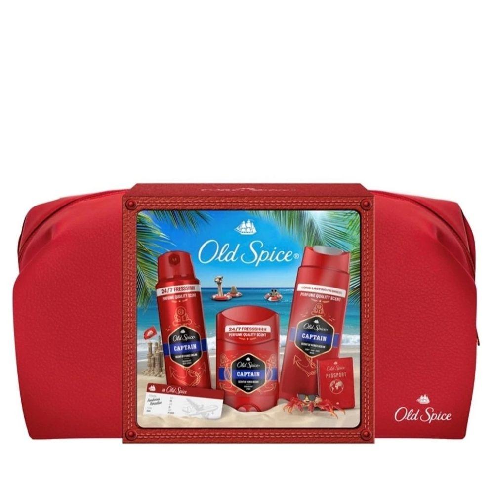 Old Spice Captain poklon set za muškarce + neseser