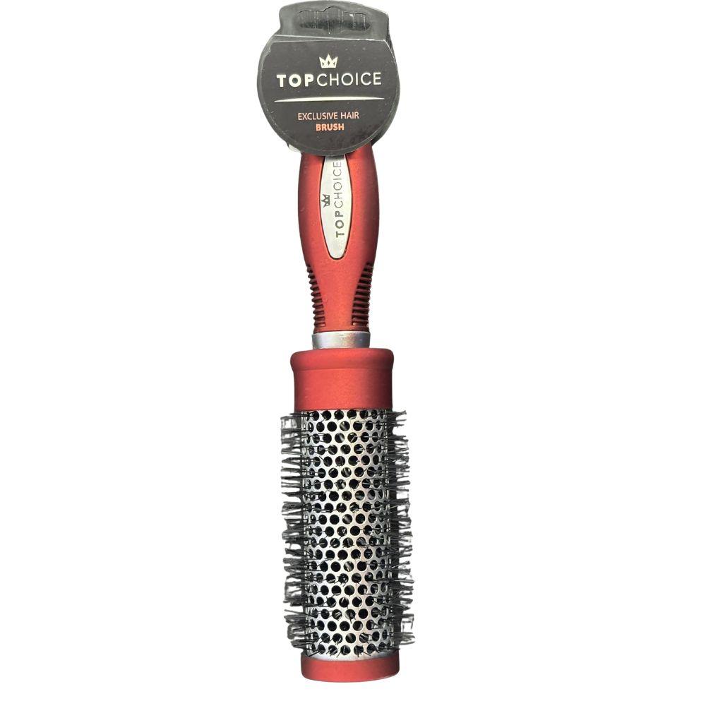 Top Choice četka za kosu – okrugla TC63084 – crvena