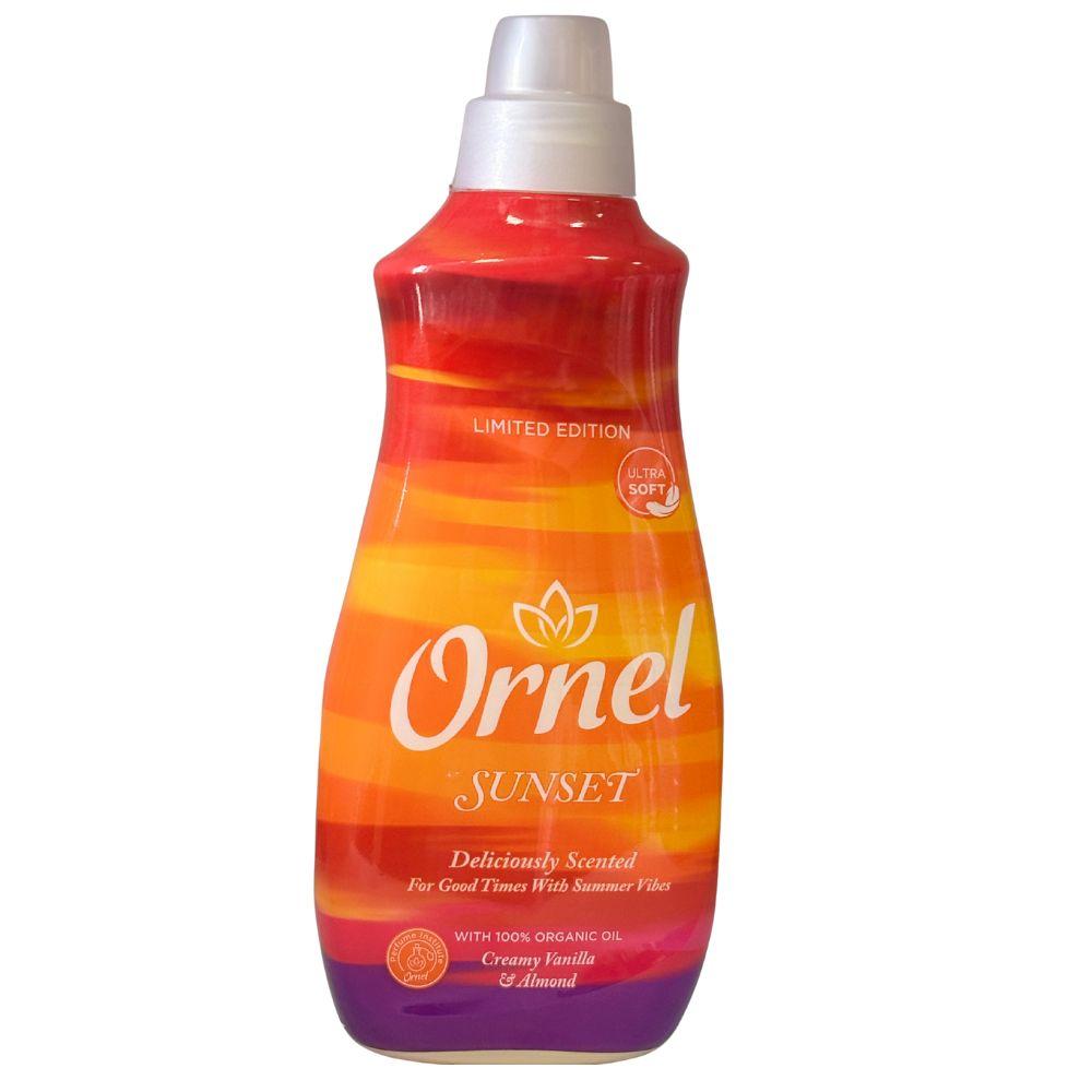 Ornel omekšivač Sunset 1L – letnji miris, meka tkanina, koncentrovani omekšivač za sve vrste veša