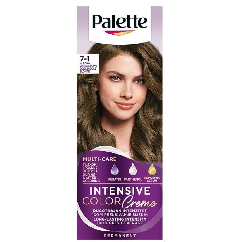 Palette ICC boja za kosu 7-1 cool middle blonde