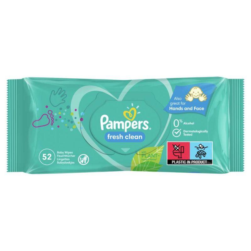 Pampers Fresh Clean vlažne maramice – 52 kom