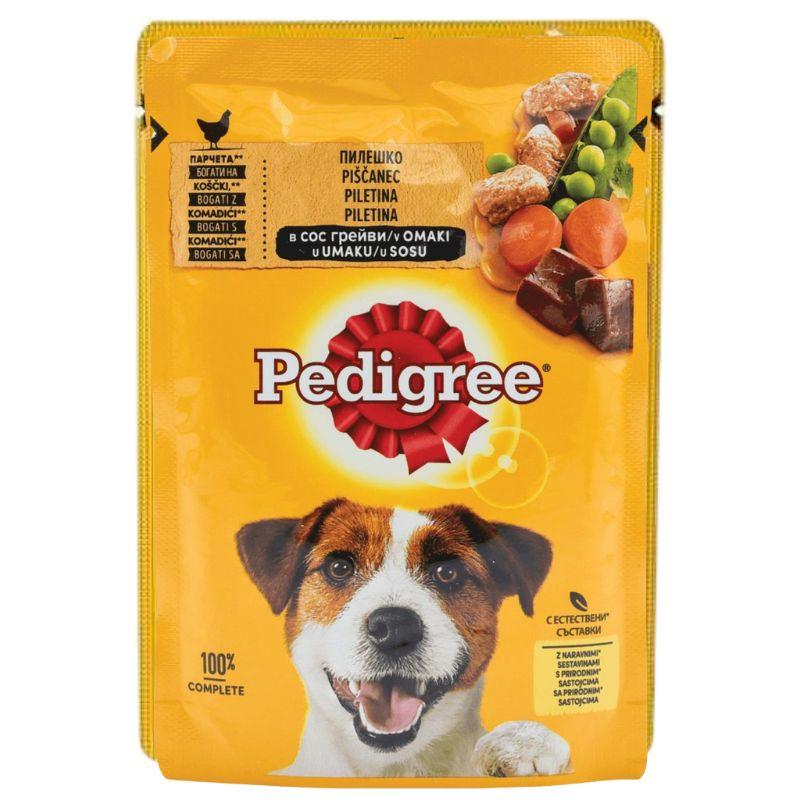 Pedigree  - Piletina i povrće u zeleu - 100g