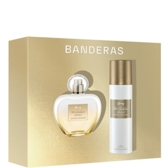 Poklon set ženski Her Golden Secret ( Edt 80ml + Dezodorans 150ml)Antonio Banderas