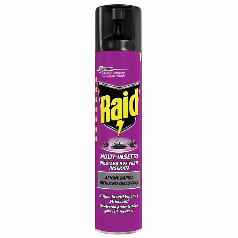 Raid Sprej za Sve Vrste Insekata – 400 ml