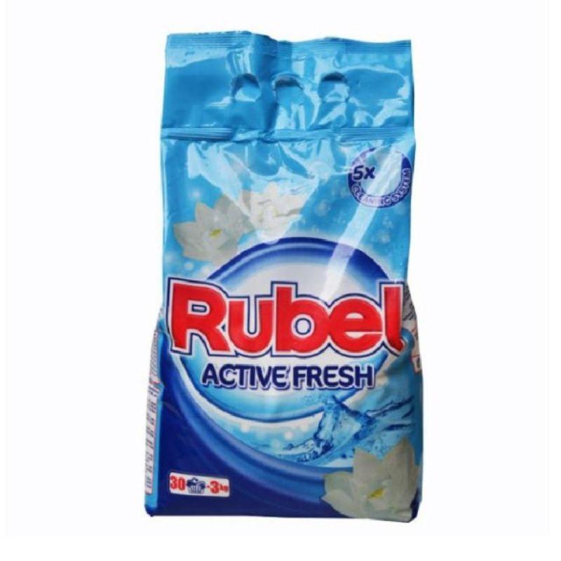 Rubel Active Fresh praškasti deterdžent za veš - 3kg