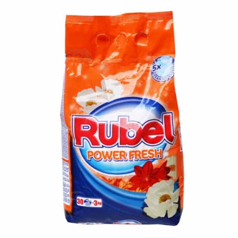 Rubel Power Fresh praškasti deterdžent za veš - 3kg