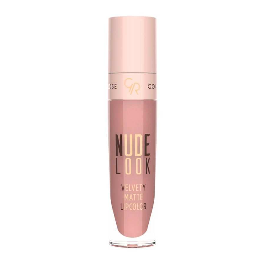 Ruž mat tečni za usne Nude Look Velvety Matte Lipcolor R-NVL-003 GOLDEN ROSE