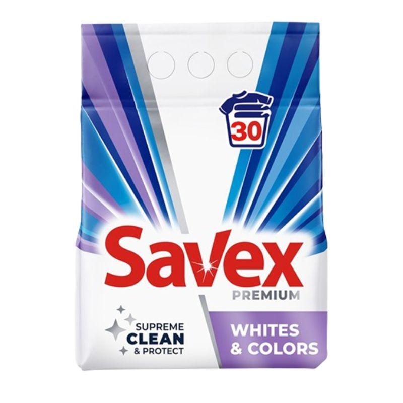 Savex praškasti deterdžent za veš - Whites & Colors - 3kg