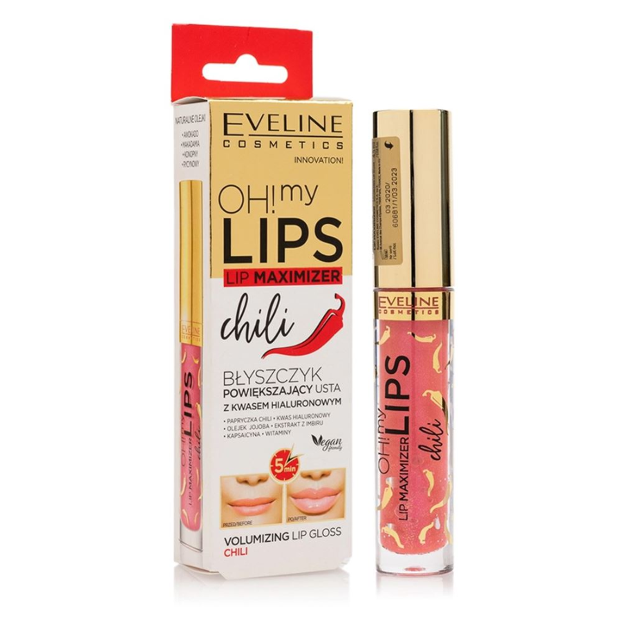 Sjaj za povećanje volumena usana OH! MY LIPS LIP MAXIMIZER sa pčelinjim otrovom 4,5ml Eveline