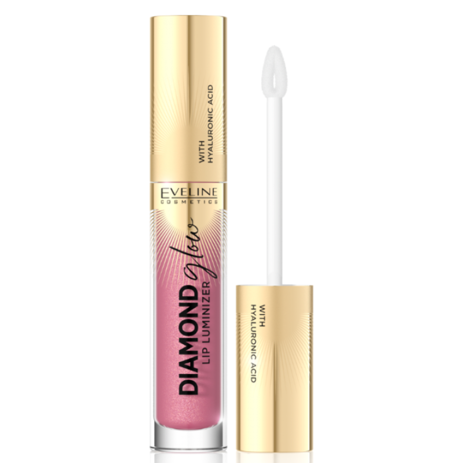 Sjaj za usne DIAMOND GLOW LIP LUMINIZER 05 Toffee, 4,5ML Eveline