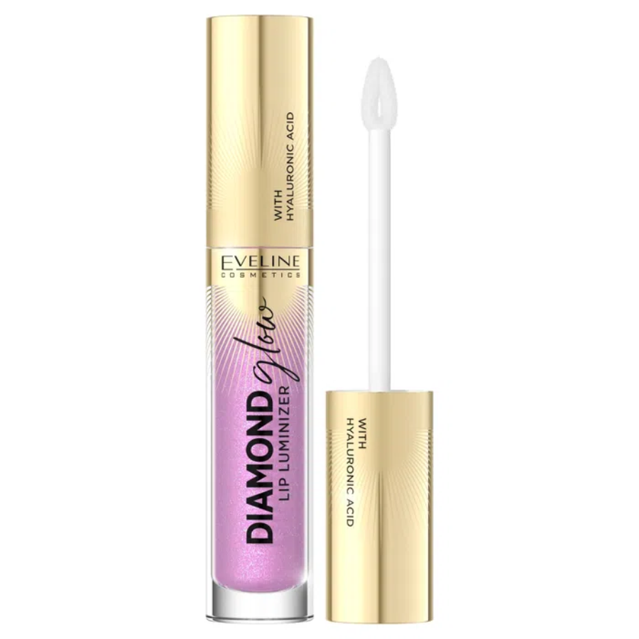 Sjaj za usne DIAMOND GLOW LIP LUMINIZER 09 Peach Dream, 4,5ML Eveline