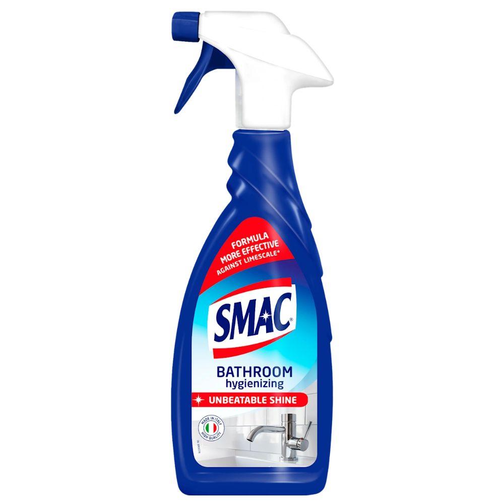 Smac Bango sprej za kupatilo – plavi, 650 ml, protiv kamenca i mrlja, za sanitarije i pločice