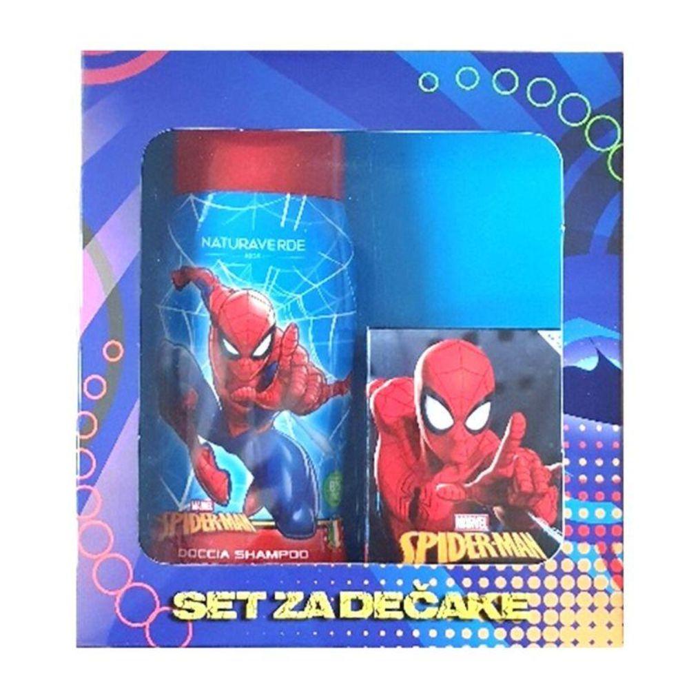 Spiderman set za dečake – 2u1 šampon 400ml + parfem 30ml