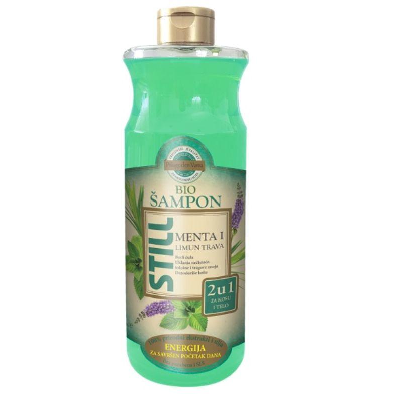 Still Bio šampon 2 u 1 - Menta i Limun trava - 1000ml