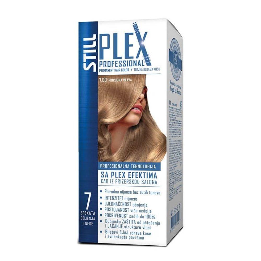 Still Plex 7,00 prirodno plava Farba za Kosu