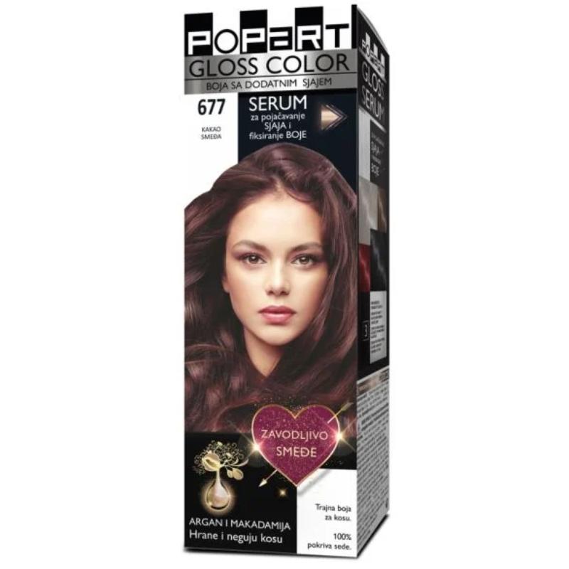 Still Popart Gloss Color 677 kakao smeđa farba za kosu