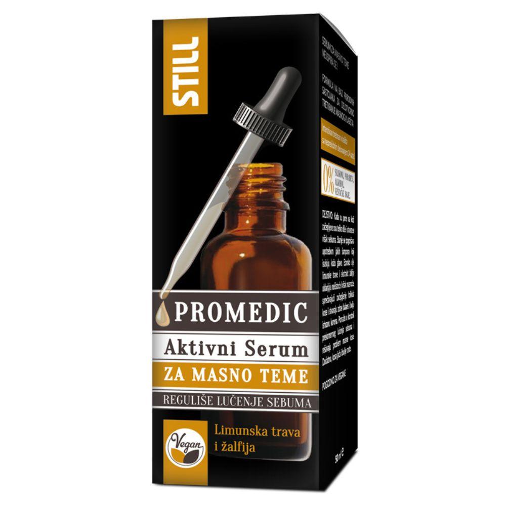 STILL PROMEDIC Aktivni serum za masno teme 50ml