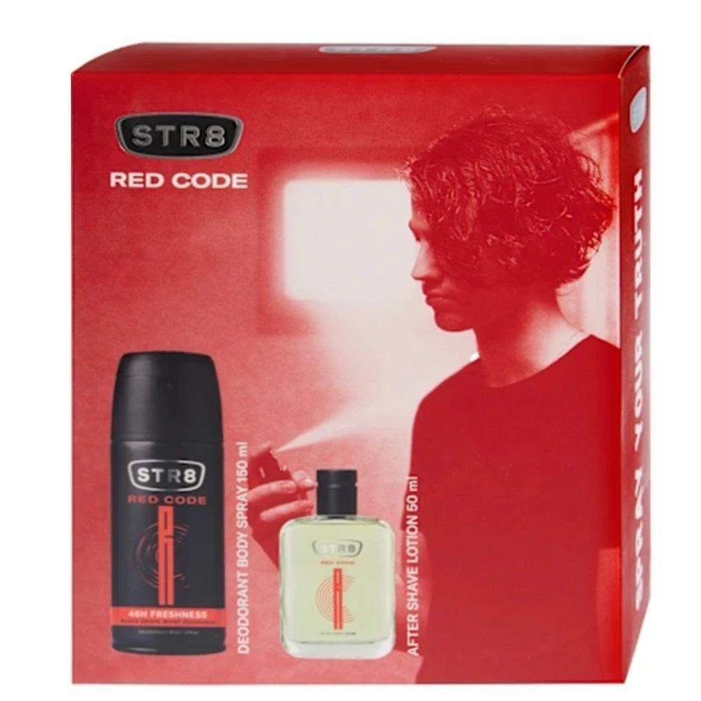 STR8 Red Code set after shave 50ml + dezodorans sprej 150ml