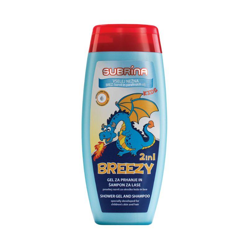 Subrina gel za tuširanje i šampon Breezy – 250ml