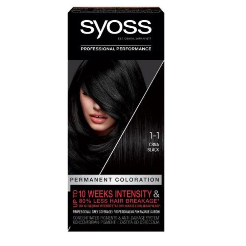 Syoss boja za kosu 1-1 Black  