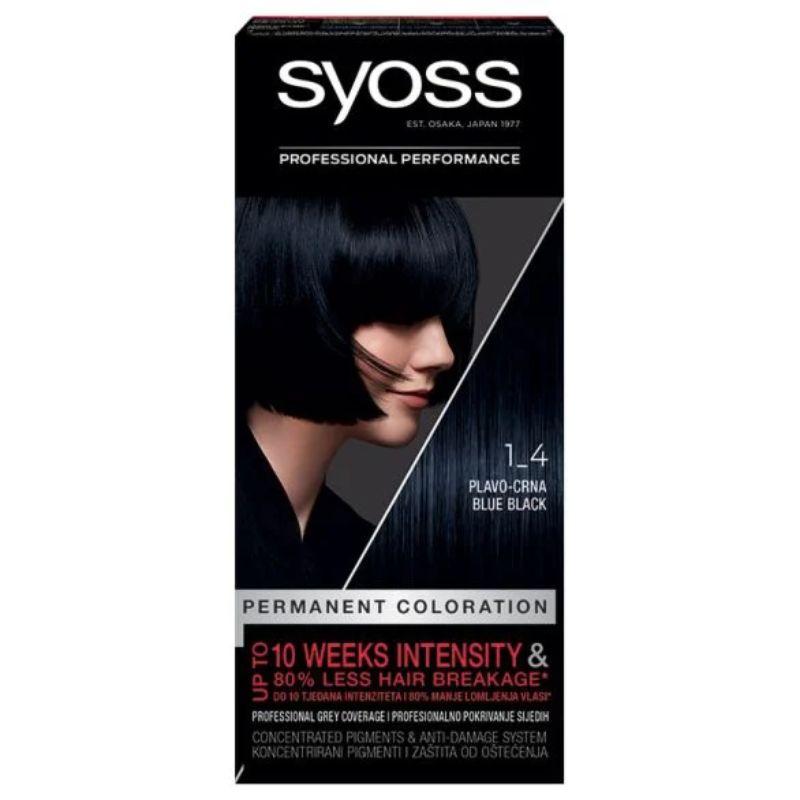 Syoss boja za kosu 1-4 Blue Black