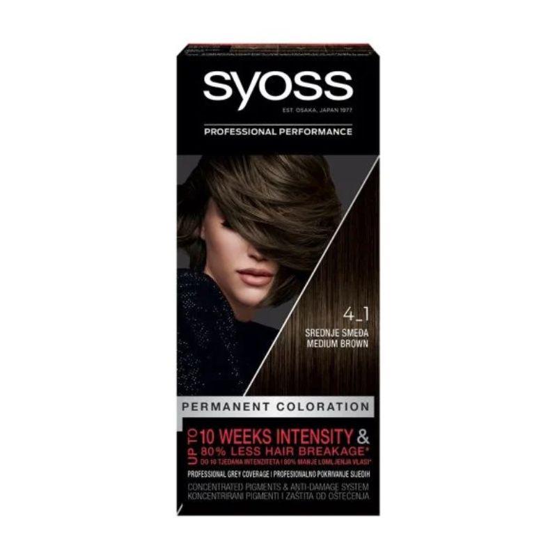 Syoss boja za kosu 4-1 Middle brown