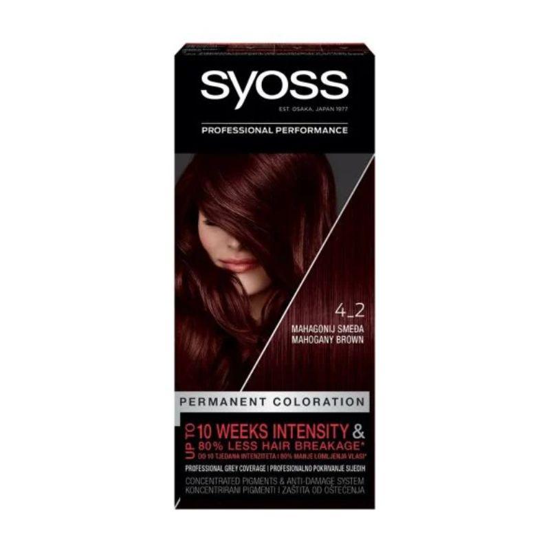 Syoss boja za kosu 4-2 Mahogany brown