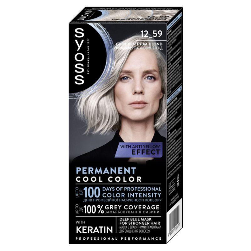 Syoss Color 12-59 Cool Platinum Blond