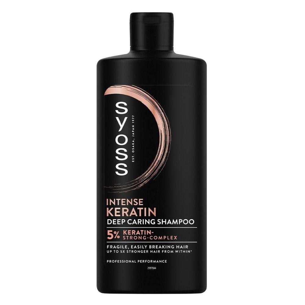 Syoss Intense Keratin Deep Caring Šampon za Kosu – 440ml