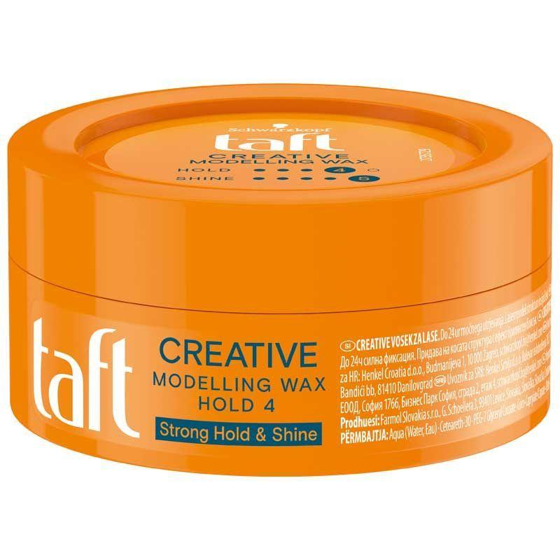 Taft Creative Look Modelling Wax Extra Strong - 75ml