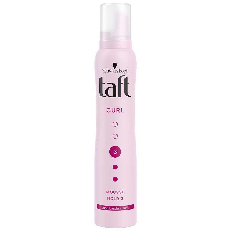 Taft Curl Mousse pena za oblikovanje kovrdžave kose - Jačina 3 - 200ml