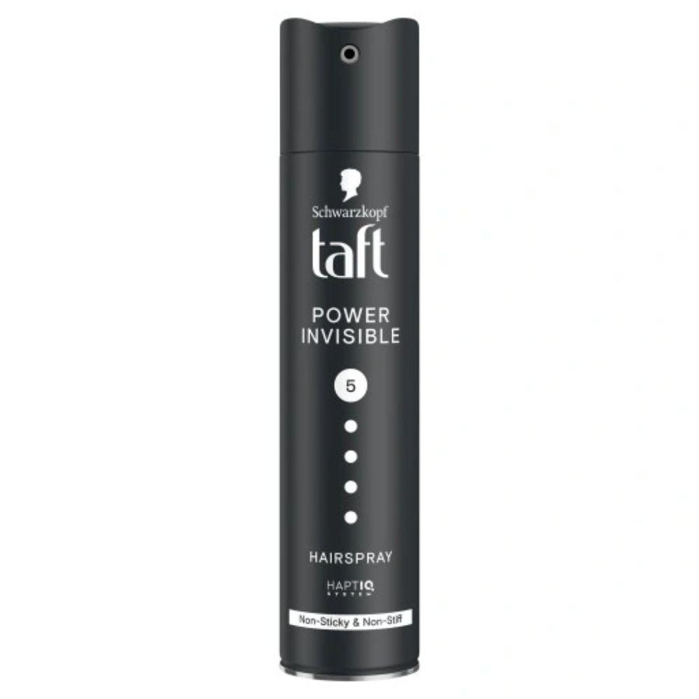 Taft Power Invisible lak za kosu – Jačina 5 – 250ml
